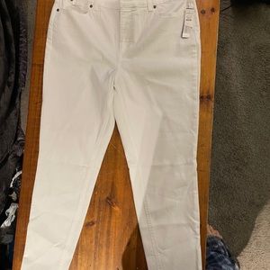 White jeggings  jeans